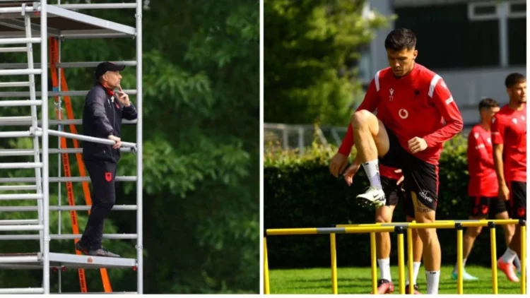 Nisin përgatitjet anti-Kroaci, Sylvinho e ndan grupin në dy pjesë