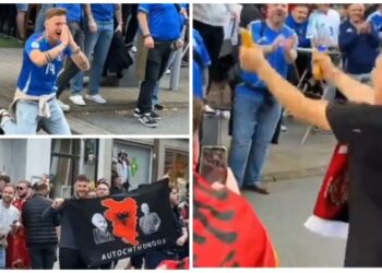 Nga thyerja e spagetave deri te ajo e televizorit, momentet më gazmore të tifozëve deri tani në “Euro 2024”