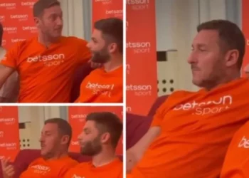 “Mos po talleni, a është montazh?” Totti nuk u beson syve, i shokuar nga goli i Bajramit