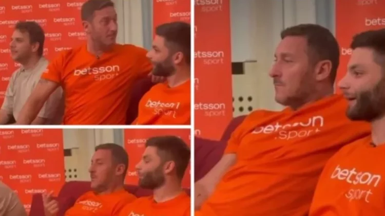 “Mos po talleni, a është montazh?” Totti nuk u beson syve, i shokuar nga goli i Bajramit