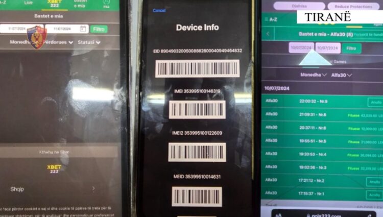 Iu gjetën në telefon faqe për baste online, arrestohen 3 persona