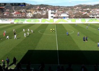 UEFA dënon Egnatian dhe Vllazninë për sjelljen e tifozëve