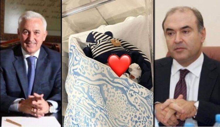Vajza e Haxhinastos dhe djali i Nasip Naços bëhen prindër për herë të parë, ish-ministrat postojnë foton e nipit/FOTO