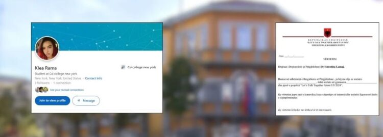 Mashtrimi me bursat/ E-mail-i i parë i 20-vjeçarit që maskohej si “Klea Rama”, dërguar Ministrisë së Arsimit