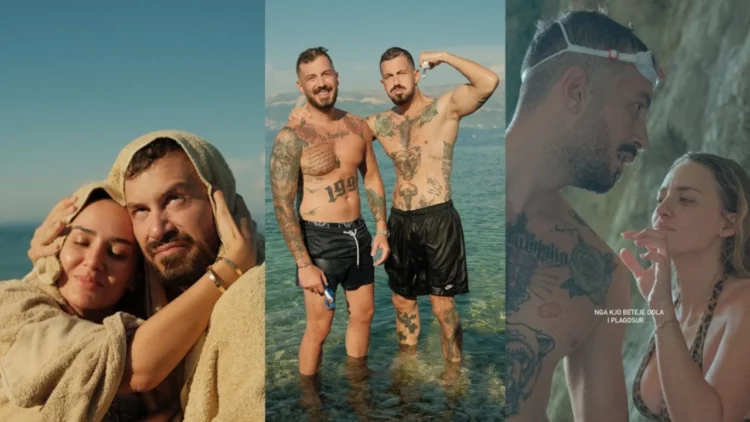 Binjakët Veshaj shijojnë pushimet me partneret në jug, Bora dhe Heidi shihen bashkë duke…