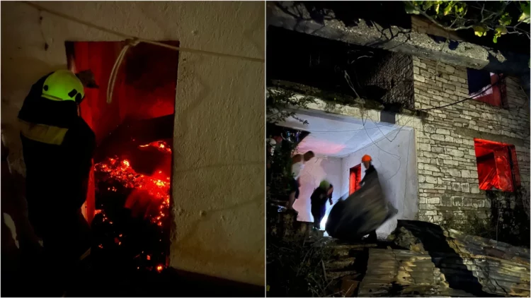 Përfshihet nga flakët një shtëpi në Lazarat, ja si është situata