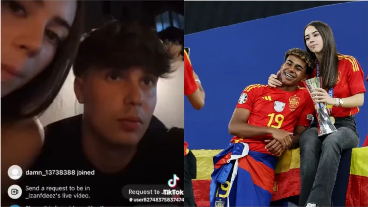 E dashura e Yamal kapet mat në prehrin e një djali tjetër, sulmuesi i Spanjës i jep fund lidhjes me yllin e TikTok
