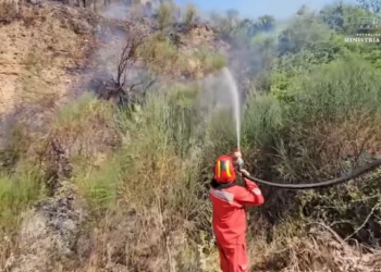 Dy vatra zjarri ende aktive