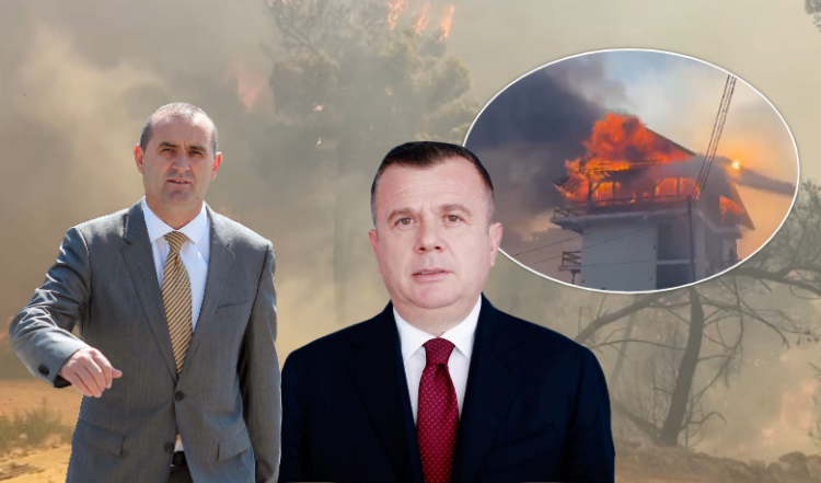 Shëngjini digjej, ministrat postonin video me këngë e valle