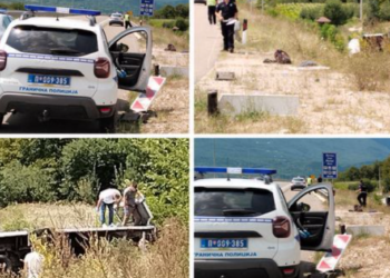 Përmbyset furgoni me klandestinë në Serbi, plagosen 42 persona. Arratiset shoferi shqiptar