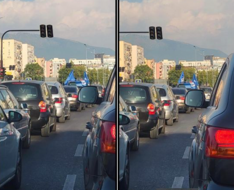 Berisha publikon fotot: Vërshim i papërmbajtur drejt Tiranës