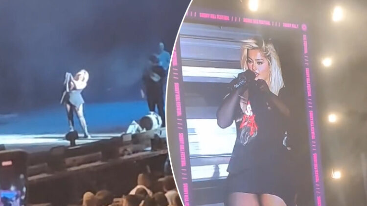 E gjuajtën edhe në Kosovë, Bebe Rexha i drejtohet sigurimit në shqip: Lëre, lëre…