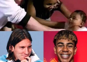 Dita kur Messi “bekon” Jamal, ylli spanjoll publikon foton e rrallë