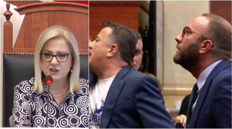 Tensione në Kuvend, Nikolla i mbyll fjalën Flamur Nokës! Garda rrethon foltoren