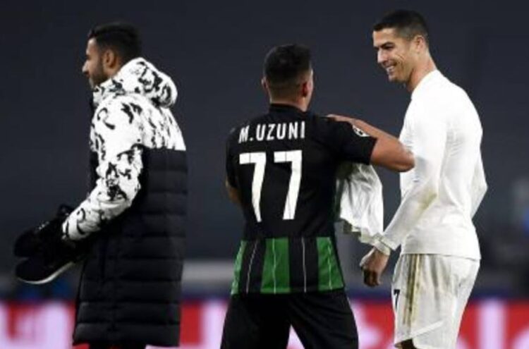 (VIDEO) Festa e tij para Ronaldos bëri xhiron e rrjetit, Uzuni ndeshet prapë me CR7