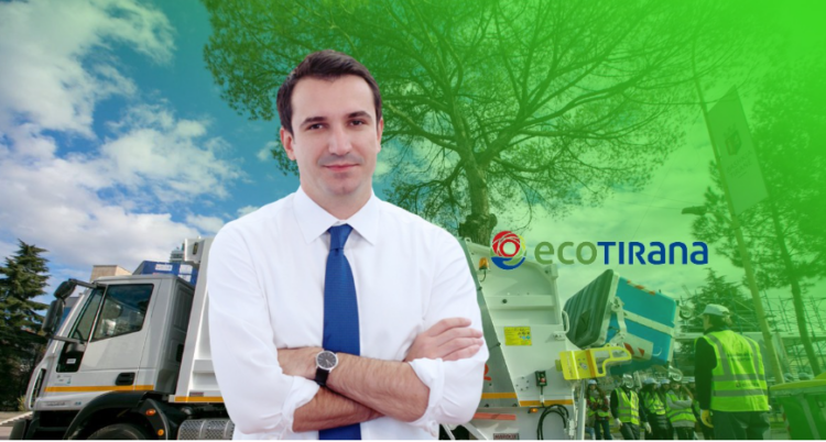 “Eco Tirana” i jep mikut të Lali Erit 120 MLN lekë për një makinë të përdorur me fshesë