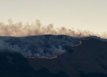 Mali i Thatë digjet prej  6 ditësh, ushtria në terren