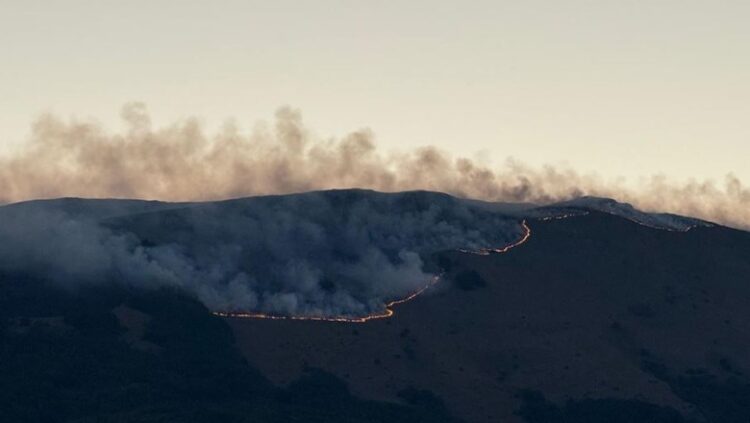 Mali i Thatë digjet prej 6 ditësh, ushtria në terren
