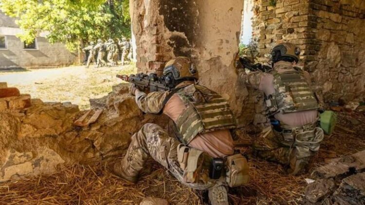 Stërvitje e përbashkët ushtarake Shqipëri-Kosovë, nën vëzhgimin e Komandës Amerikane