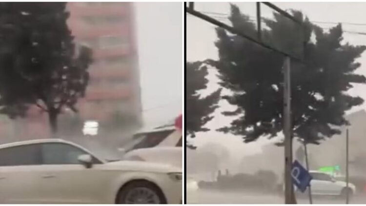 Pas temperaturave përvëluese, shi me erëra të forta në Kosovë (VIDEO)