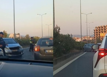 Tre makina përplasen tek Unaza e Madhe e Tiranës, krijohet trafik i rënduar