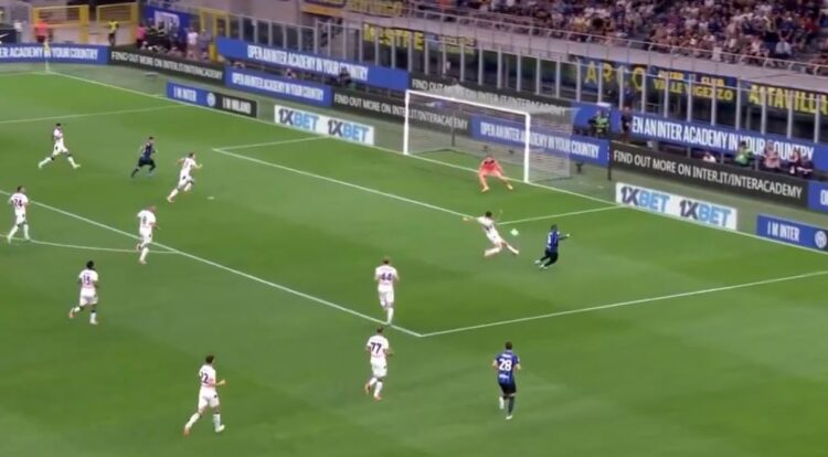 (VIDEO) Gjimshiti i pafat shënon në portën e tij, Interi në epërsi të dyfishtë ndaj Atalantës