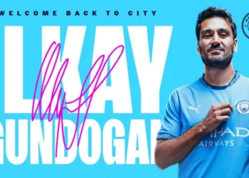 City zyrtarizon rikthimin e Gundogan