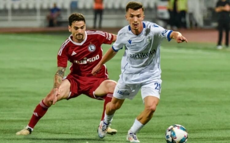 Drita me 10 lojtarë eliminohet në Conference League nga Legia