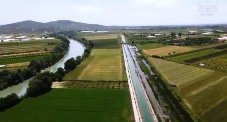 Lushnje, i riu gjendet i mbytur në kanalin e Çukës