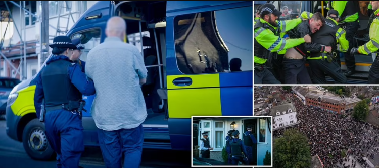 Britani/ Protesta masive kundër emigrantëve