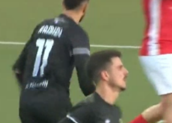 Larne-Ballkani/ Hamidi tund rrjetën për kampionët e Kosovës, rihapet kualifikimi