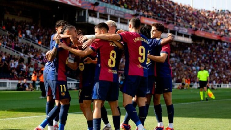 Barcelona ‘shpartallon’ Valladolid, shkëlqen Raphinha me het-trik