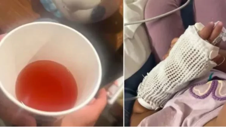 E pazakontë! I shërbehet alkool në vend të lëngut të frutave, 2 vjeçarja e dehur rrëzohet në restorant