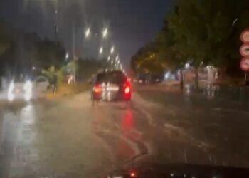 Tirana dhe Elbasani përballen me stuhi dhe rrebesh pas të nxehtit ekstrem