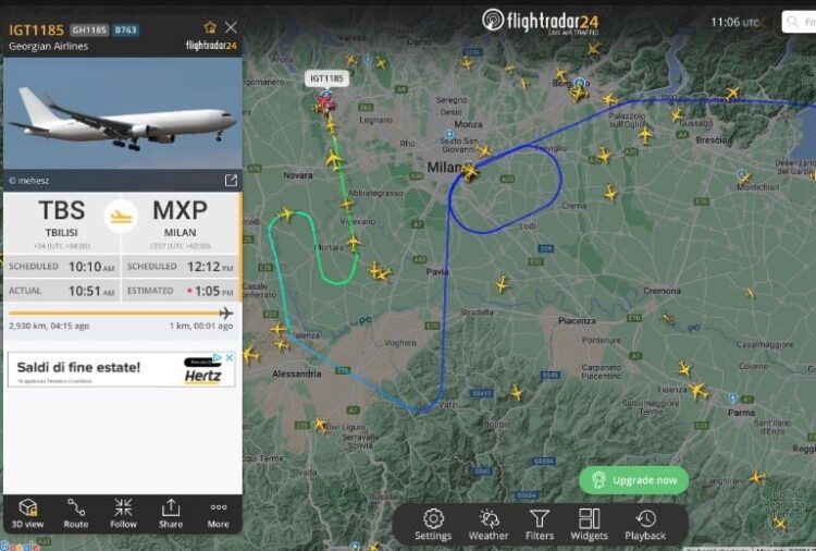 Kaos në aeroportin e Malpensas, anulohen fluturimet, avionët nuk lejohen të ulen