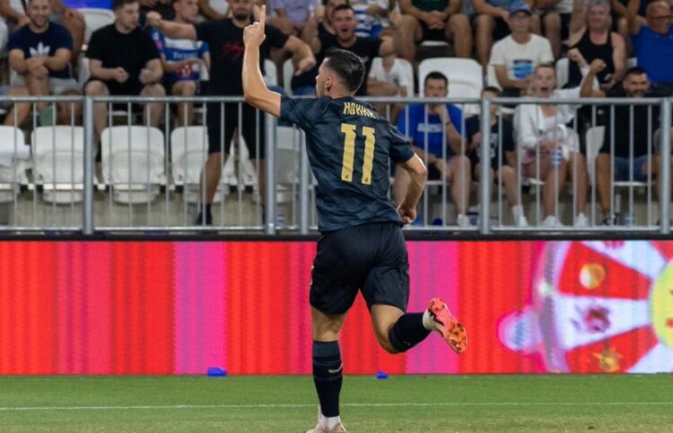 Arbër Hoxha në formacionin e javës në Kroaci