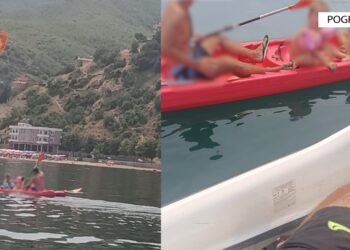 Shpëtohen në Pogradec babai dhe dy fëmijët, humbën në liqen me kanoe