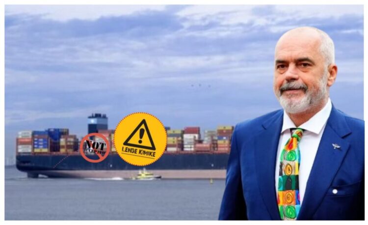 Qeveria pranon skandalin e mbetjeve toksike: Nuk do ta pranojmë mbrapsh anijen