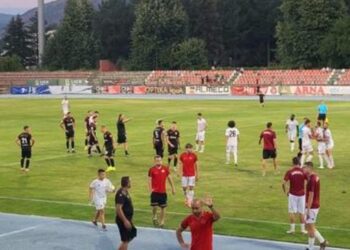 Miqësore mes tensionesh, Skënderbeu mposht 2-1 Flamurtarin