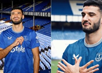 Broja prezantohet te Evertoni me ‘shqiponjë’: Më pëlqen të shënoj gola