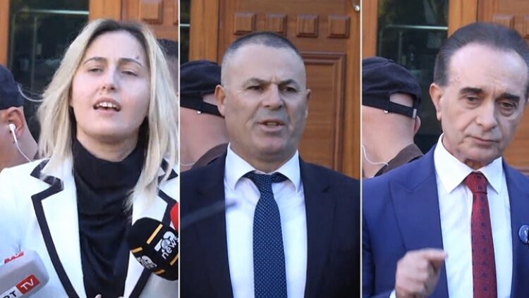 Deputetët e PD: Këtë pamje do ta shihni çdo seancë, Berisha dhe Salianji, të burgosur politik