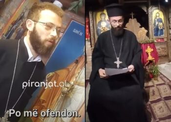 U kap në bisedë erotike me një mashkull, reagon prifti i Elbasanit: Kurth nga levat serbo-greke