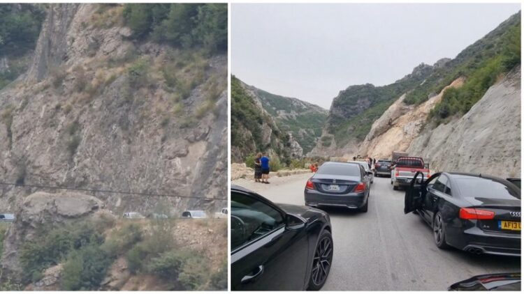 Sërish probleme te Shkalla e Tujanit, bllokohet qarkullimi