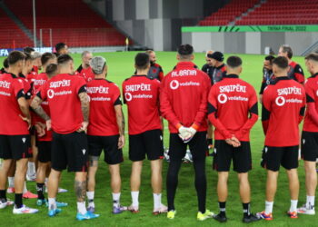 Kombëtarja mbyll stërvitjen, asnjë dëmtim para ndeshjes me Gjeorgjinë