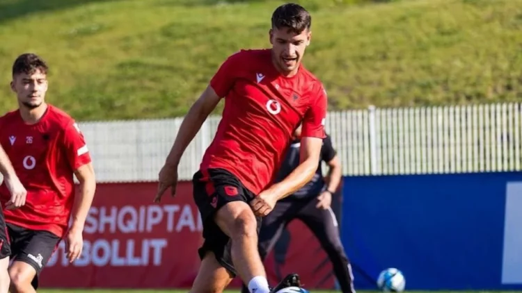 Kombëtarja humbet edhe kapitenin Gjimshiti, dëmtohet gjatë stërvitjes në Tiranë
