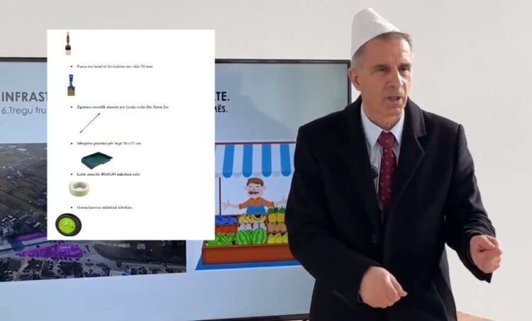 . Këtë herë Josif Gorrea do të blejë 150 milionë lekë materiale si inerte, letër smeril, furça për lyerje, mbajtëse plastike,