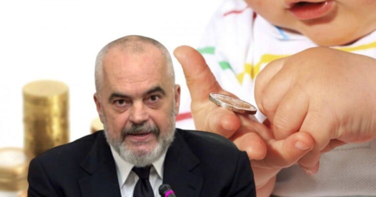 Dështon politika e nxitjes së lindshmërisë, Ramës i ngel në ‘xhep’ bonusi i bebes