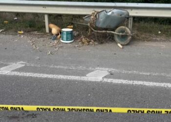 Aksident në rrugën Korçë-Pogradec, makina përplas këmbësoren