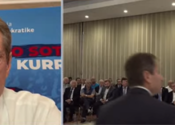 Berisha me shqiptarët në SHBA: Të shpëtojmë vendin nga diktatura