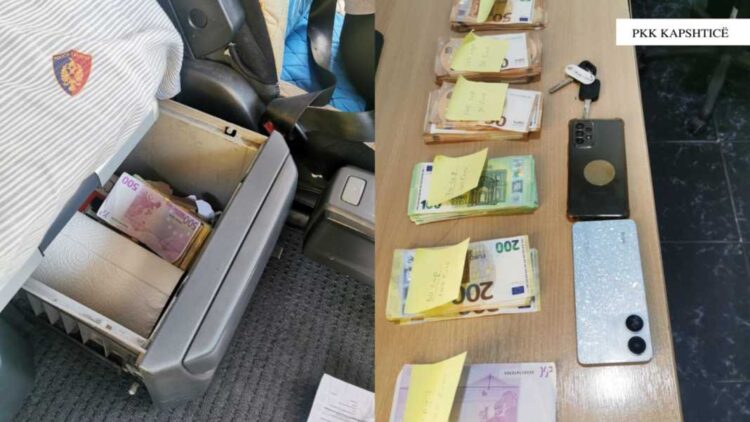Tentoi të fuste në Shqipëri 30 mijë euro të padeklaruara, procedohet 38-vjeçari